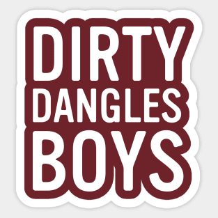 Dirty Dangles Boys Sticker